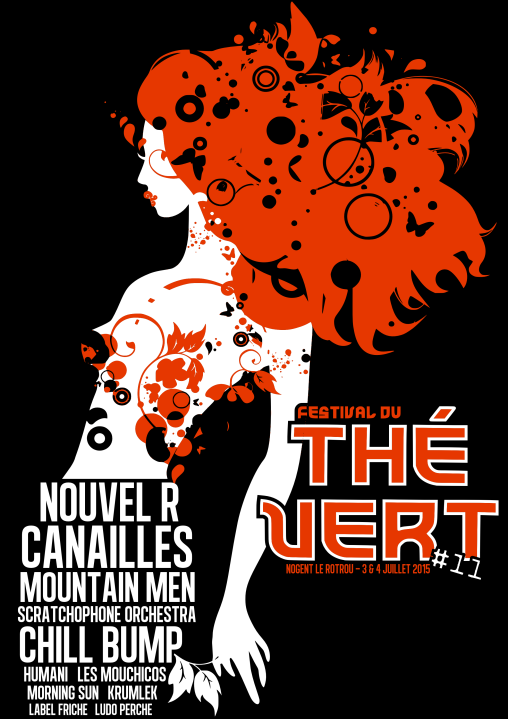 Festival du Thé Vert 2015 - T-Shirt arrière