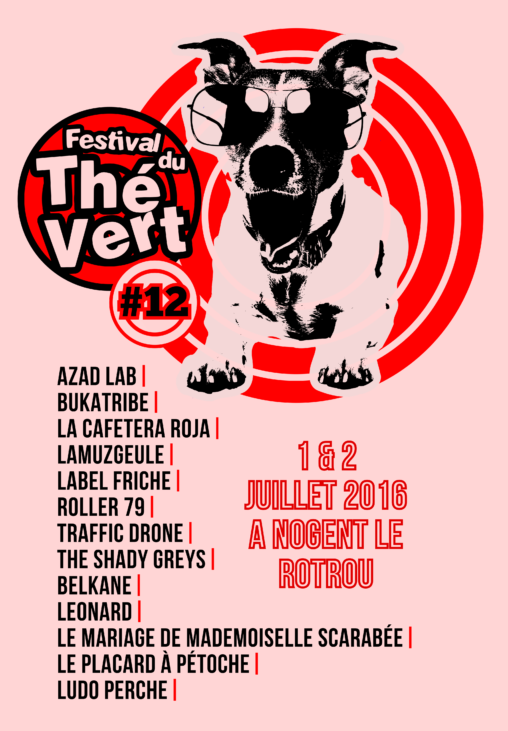 Festival du Thé Vert 2016 - Back T-Shirt