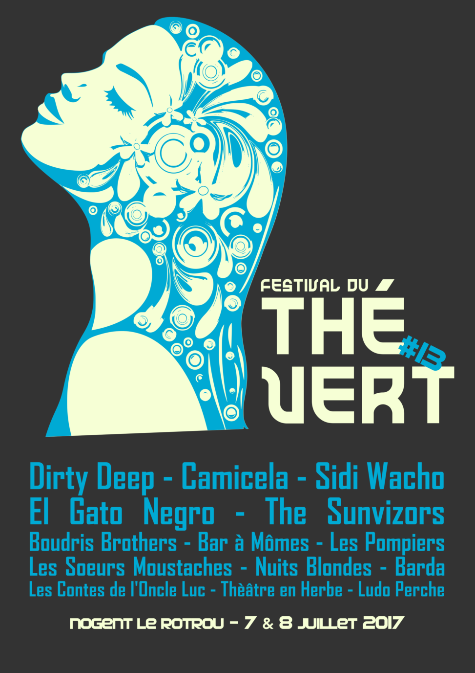 Festival du Thé Vert 2016 – T-Shirt arrière